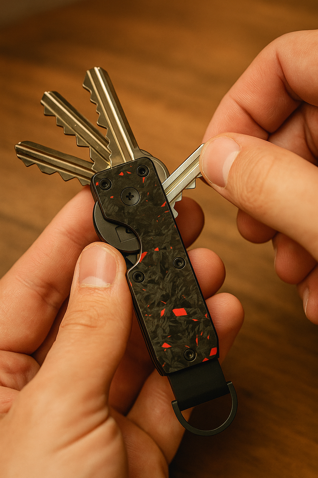 Secure Metal Key Organizer