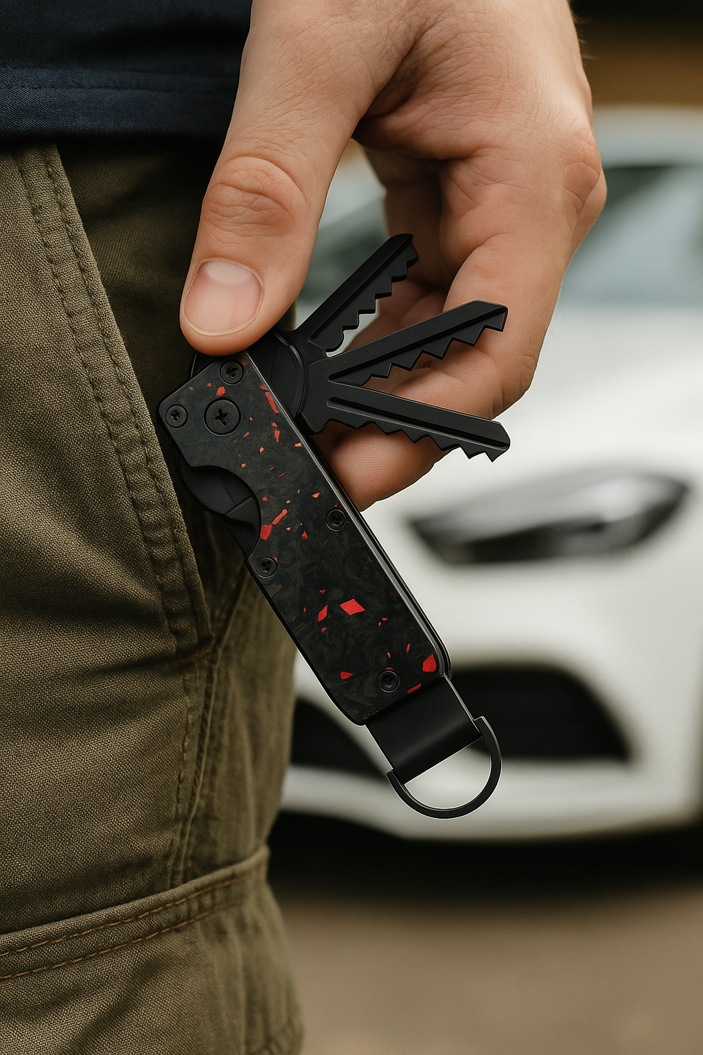 Secure Metal Key Organizer